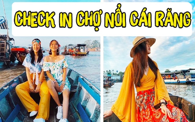 Tour du lịch miền Tây: check in tại top 6 phiên chợ nổi độc đáo nhất